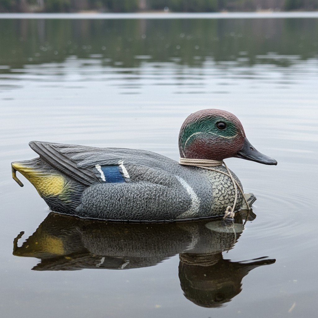 Carry Lite, Sport-Plast, Greenwing Teal Duck Decoy, 11″