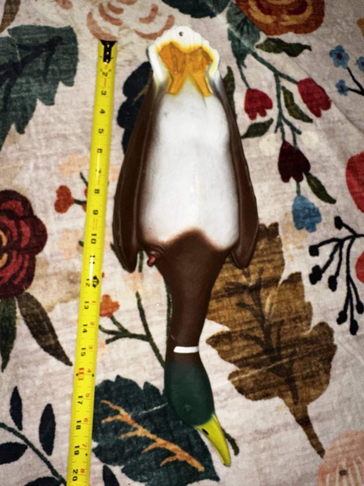 Vintage 20″ Herter’s Mallard training dummy Hunting Duck Rubber NWOT
