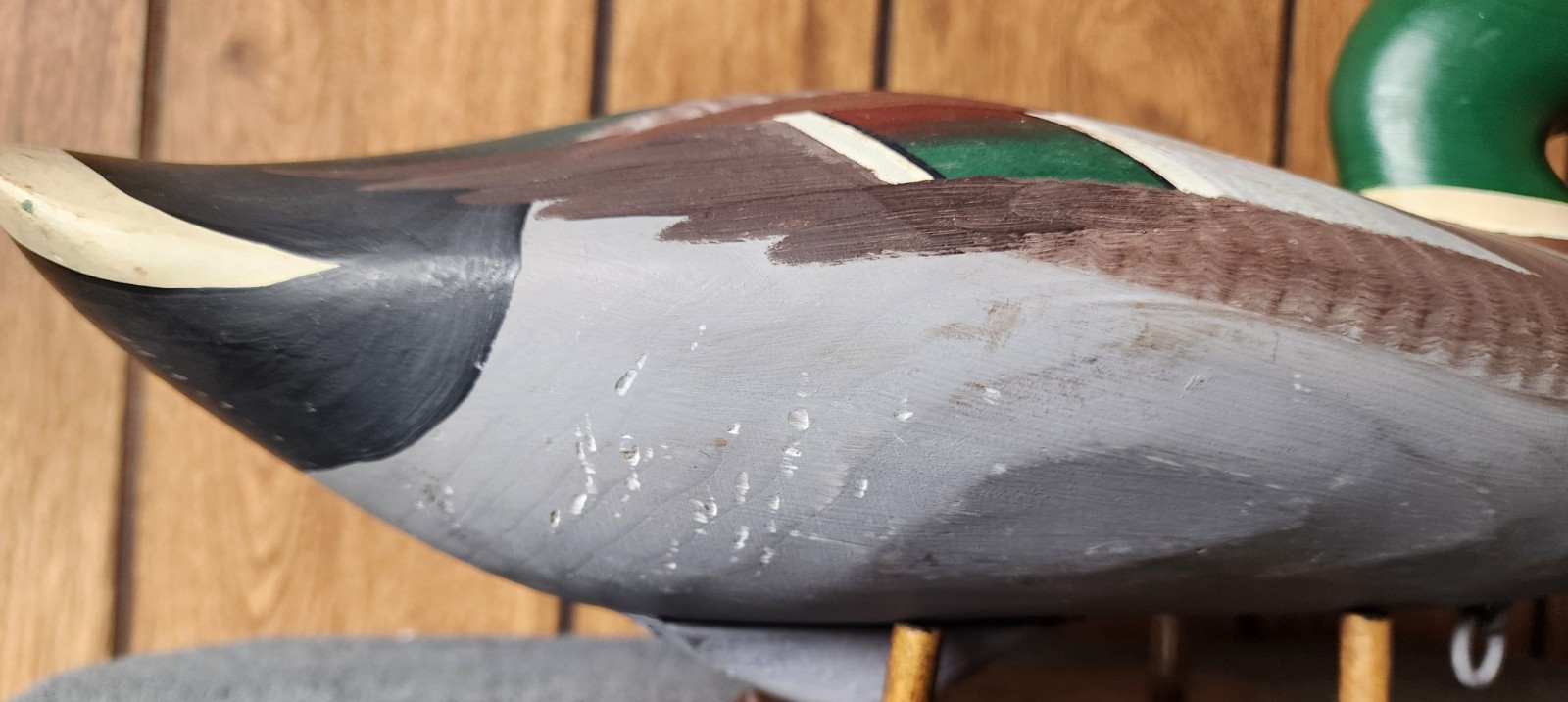 R. Madison Mitchell Mallard Wood Duck Decoy Upper Chesapeake Bay VTG Bird