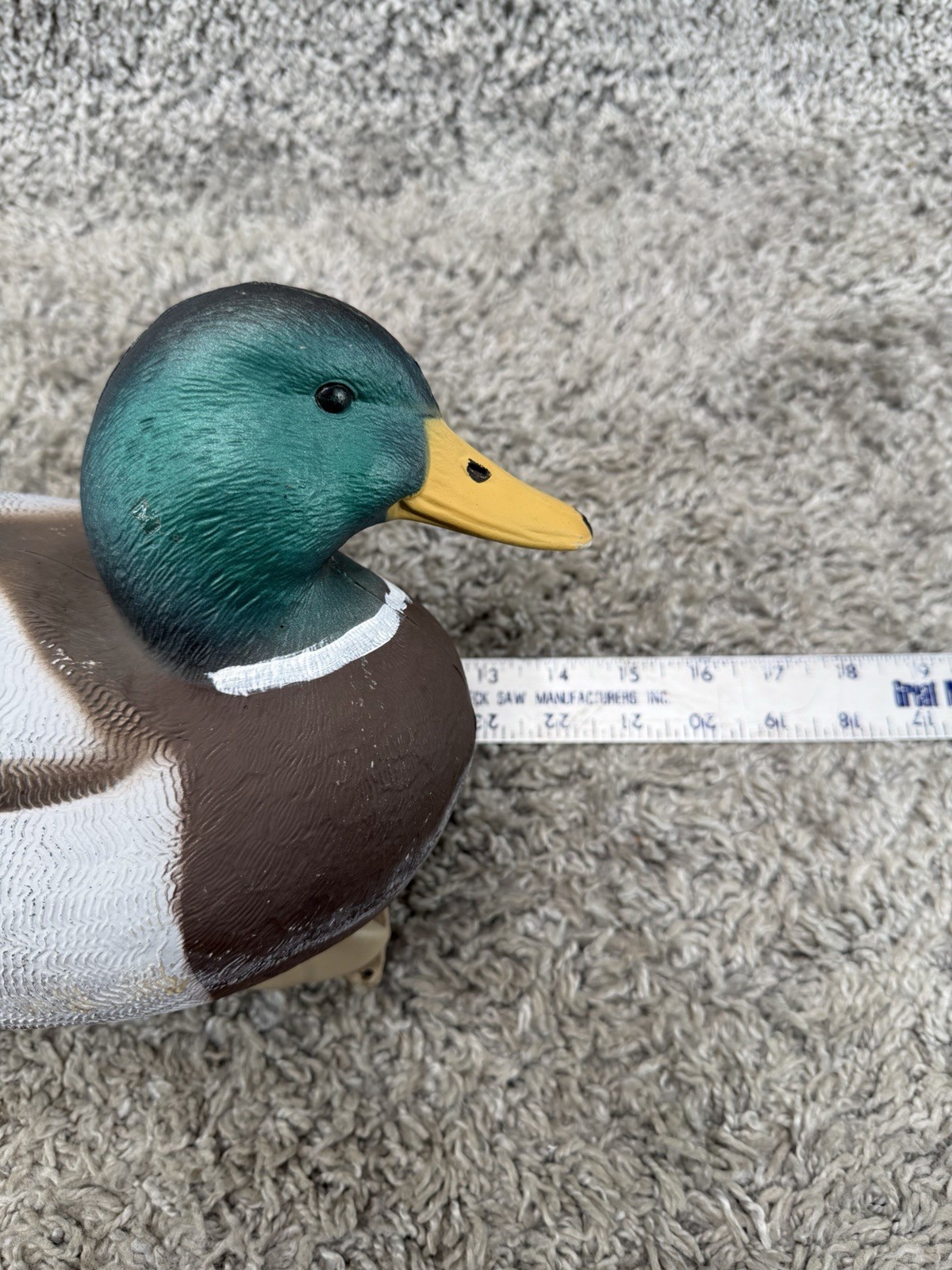 Flambeau Storm Front Mallard Duck Decoys Lot of 3 Drake Hunting Weighted Keel