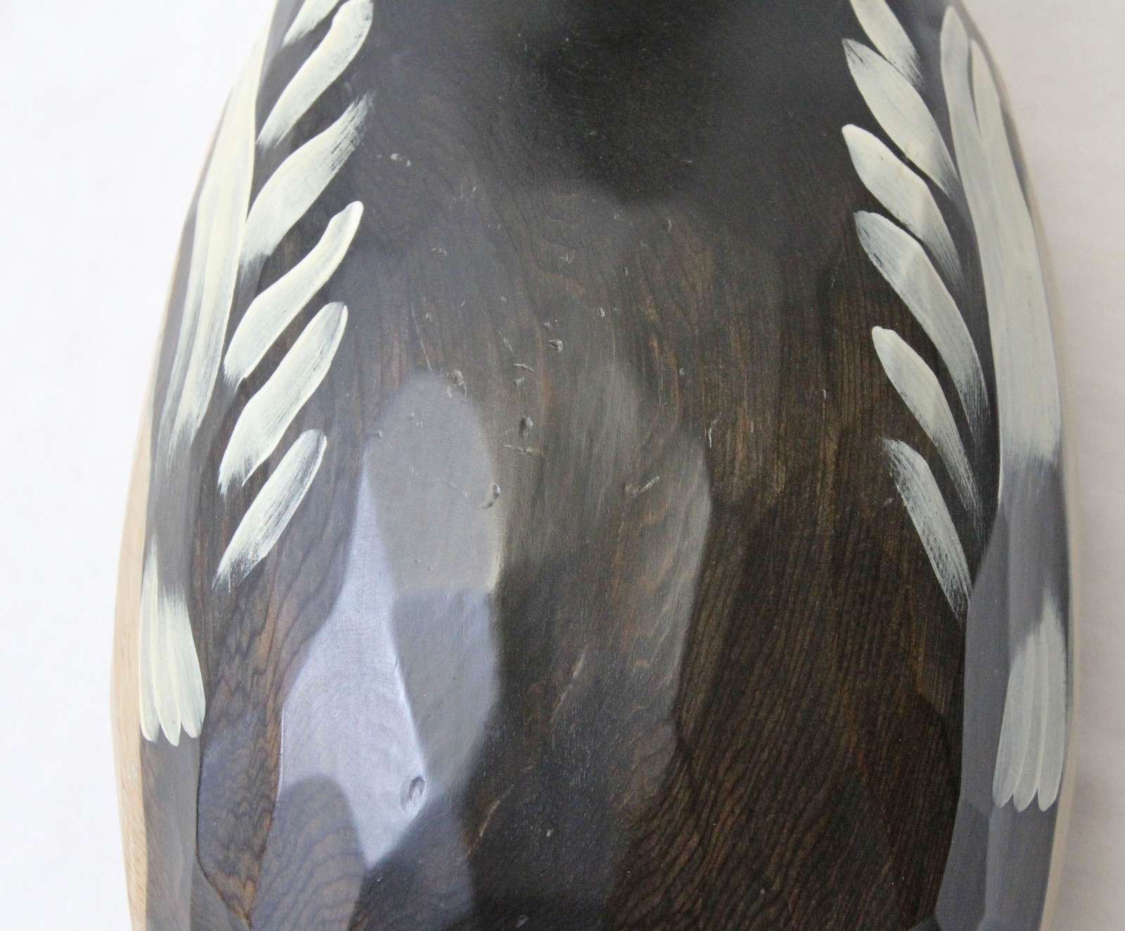 Percy Gerald Bicknell 13” Vintage 1992 Carved Wood Goldeneye Duck Decoy Canada