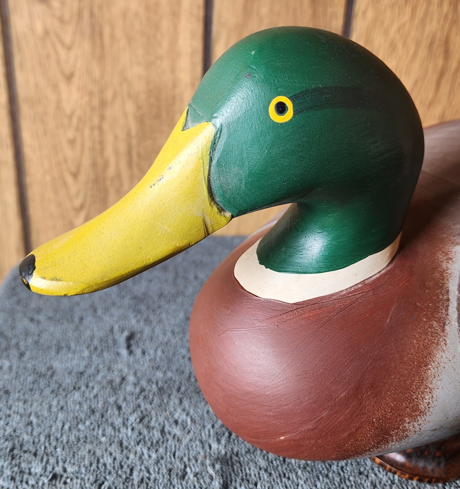 R. Madison Mitchell Mallard Wood Duck Decoy Upper Chesapeake Bay VTG Bird