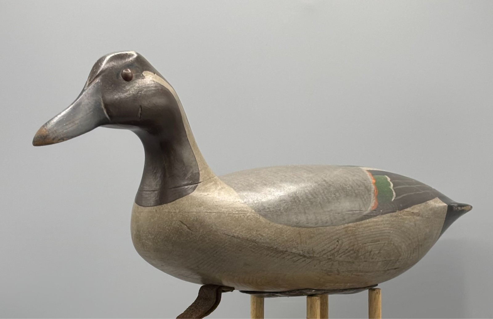 NEW JERSEY ‘TAYLOR JOHNSON STYLE’ PINTAIL PAIR VINTAGE DUCK DECOYS *ORIGINAL PNT