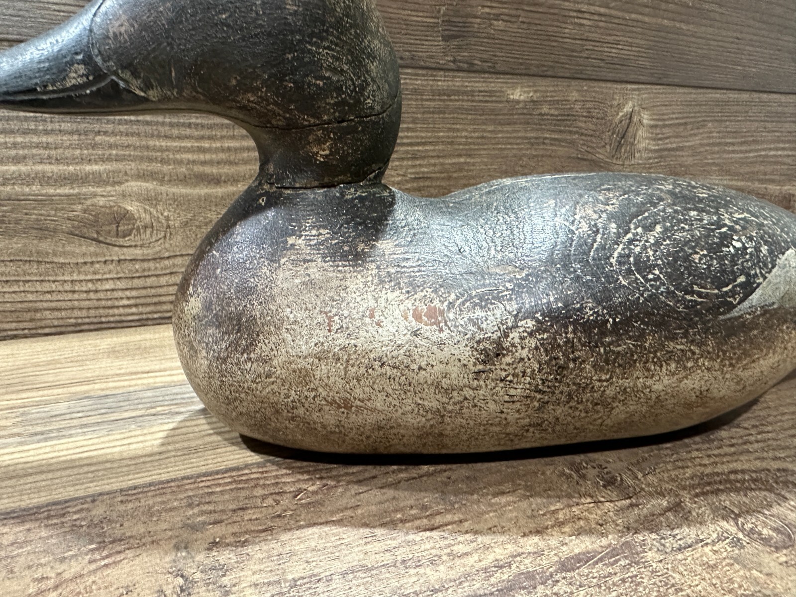Antique Vintage Wood Duck Decoy **MASON** Goldeneye Hen – Challenge Grade